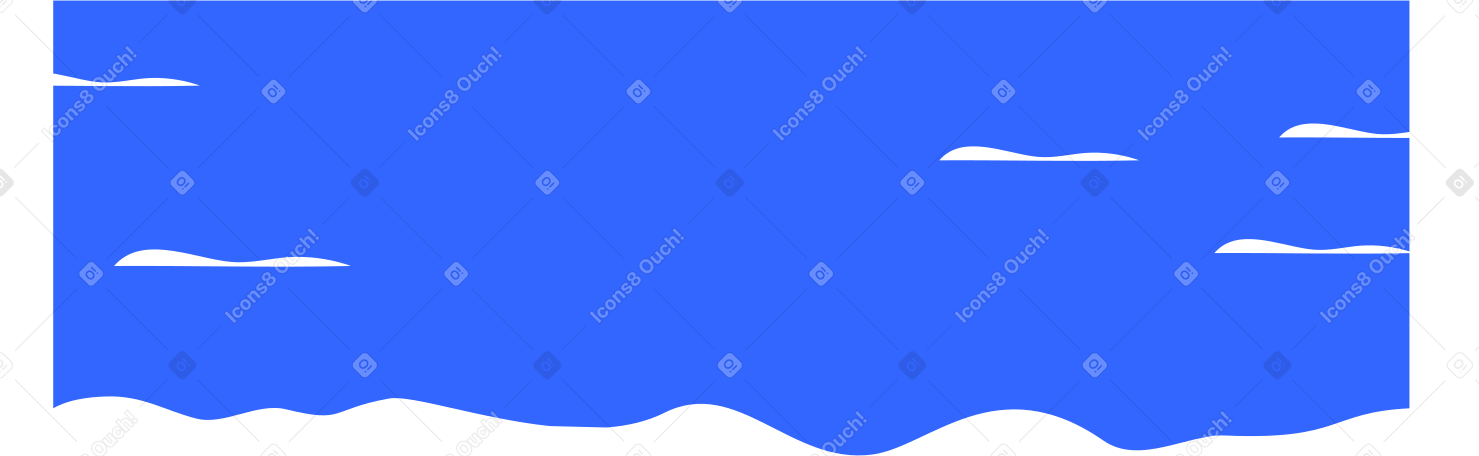 background with sea and waves Illustration in PNG, SVG
