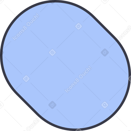 oval Illustration in PNG, SVG