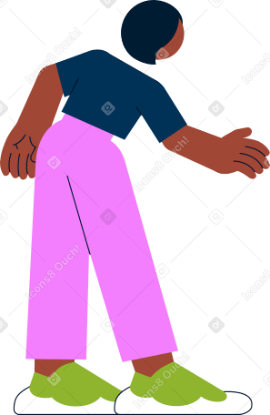 woman is leaning over PNG, SVG