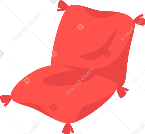 cushion two Illustration in PNG, SVG