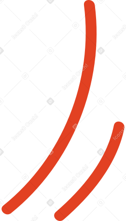 two red lines PNG, SVG