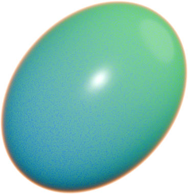 Зеленое яйцо в PNG, SVG