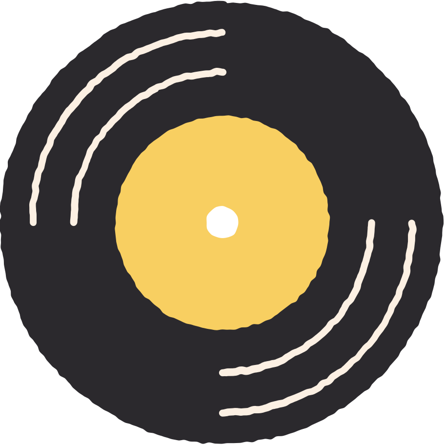 gramophone record Illustration in PNG, SVG