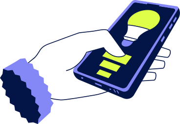 hand with phone PNG, SVG