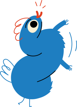 ソーシャルメディアでいいねを獲得している片目のキャラクター のpngとsvgでのイラスト
