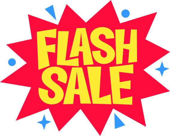 lettering flash sale Illustration in PNG, SVG