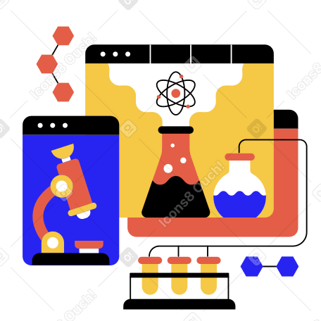 Work in the laboratory PNG, SVG