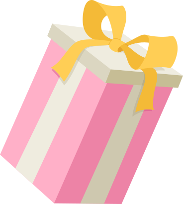 Caja de regalo PNG, SVG