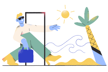 Going on a vacation PNG, SVG