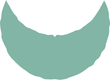 crescent green PNG, SVG