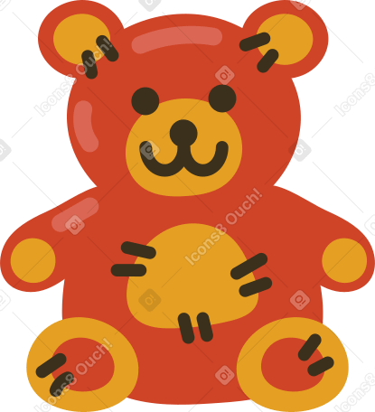 плюшевый медведь в PNG, SVG