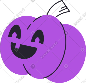 Happy halloween pumpkin PNG, SVG