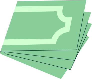 green money bill PNG, SVG