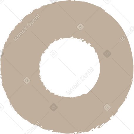 grey ring Illustration in PNG, SVG