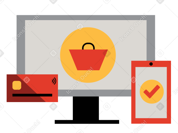 Successful marketing Illustration in PNG, SVG