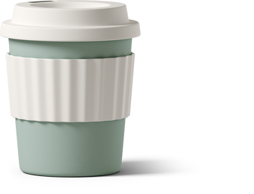 green coffee cup PNG、SVG