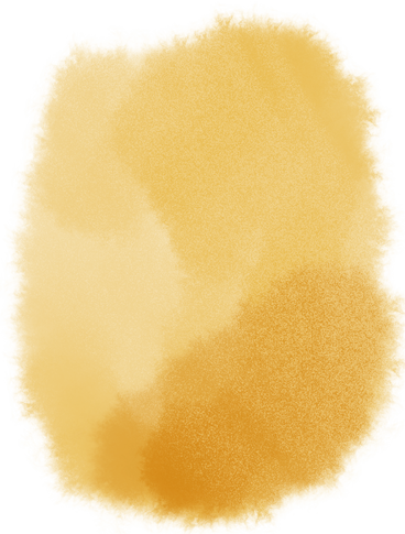 Yellow watercolor stain PNG, SVG