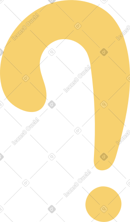 yellow question mark PNG, SVG