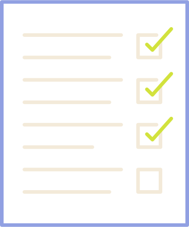 document with checkboxes and check mark PNG, SVG