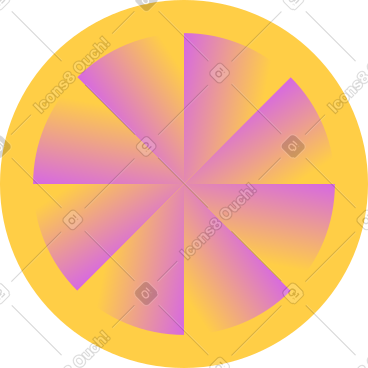 Lemon slice PNG, SVG