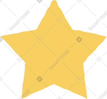 Star yellow PNG, SVG