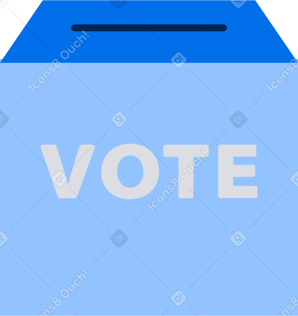 ballot box with the inscription vote PNG, SVG