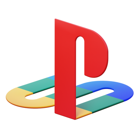 3D playstation PNG, SVG