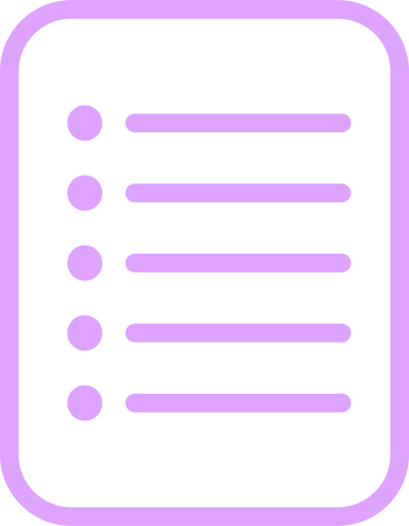bullet point list PNG, SVG
