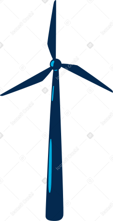 turbinas de viento PNG, SVG