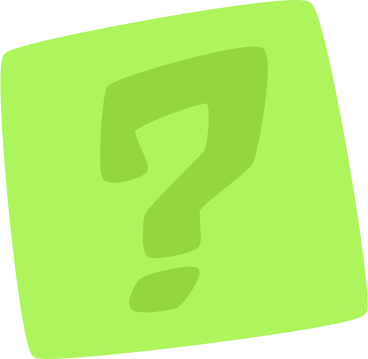 Question mark in green square PNG, SVG