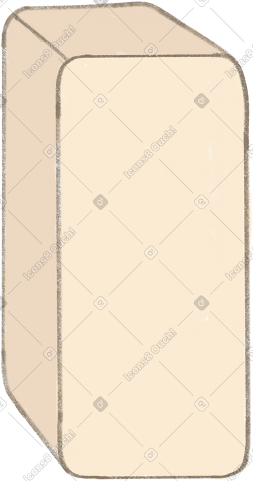 Beige column PNG, SVG