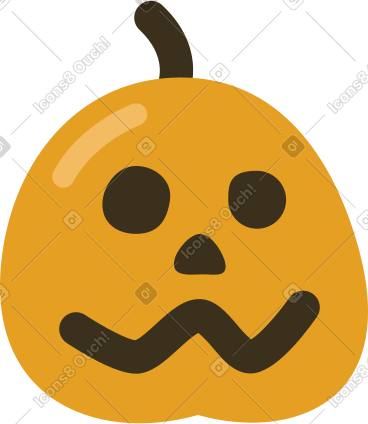 Pumpkin halloween PNG, SVG