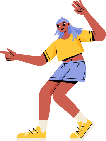 young woman in shorts PNG, SVG