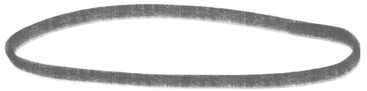 Schwarzes oval PNG, SVG