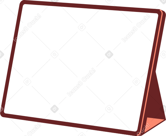 Подставка для планшета в PNG, SVG