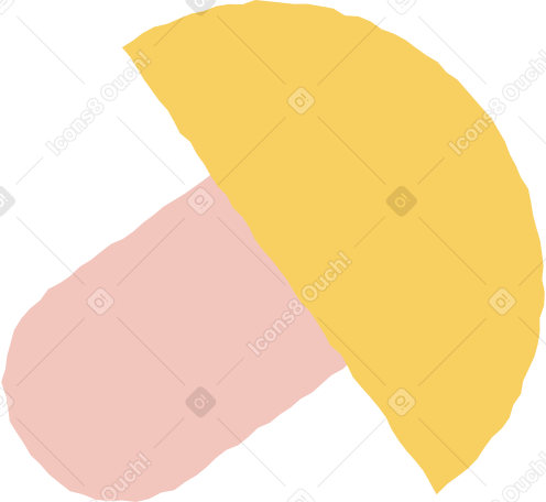 beige and yellow mushroom PNG, SVG