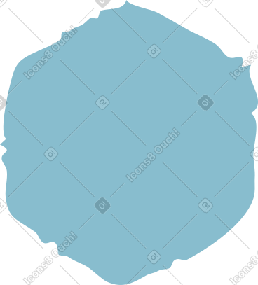 Blue hexagon PNG, SVG