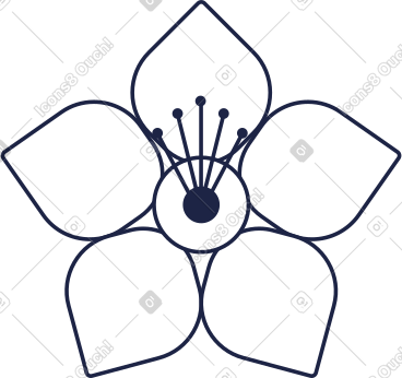 梅花 PNG, SVG