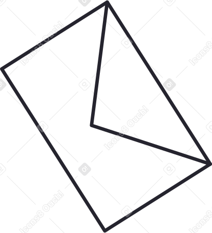 흰색 우편 봉투 PNG, SVG