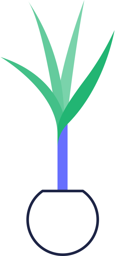 Pflanze in der vase PNG, SVG