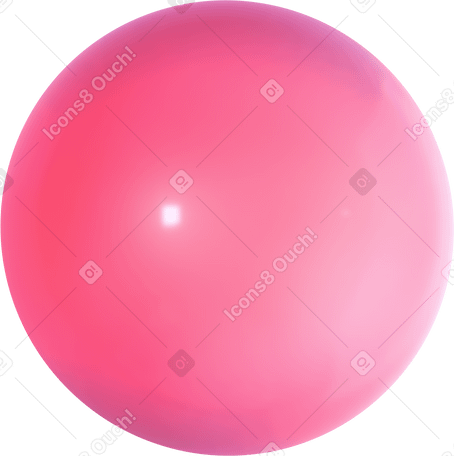 pink ball PNG, SVG