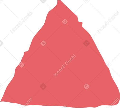 red triangle PNG、SVG