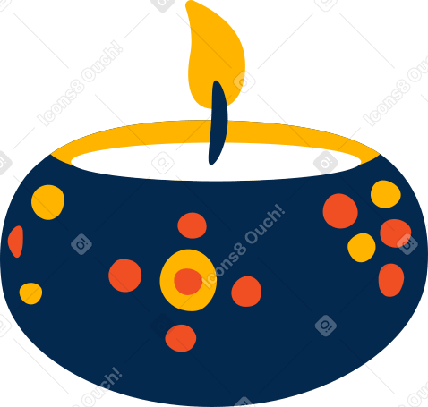 candle for devali Illustration in PNG, SVG