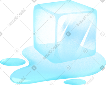 Ice cube PNG, SVG