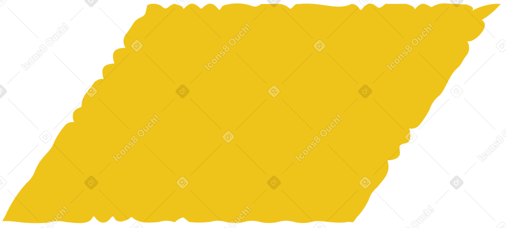 yellow parallelogram в PNG, SVG