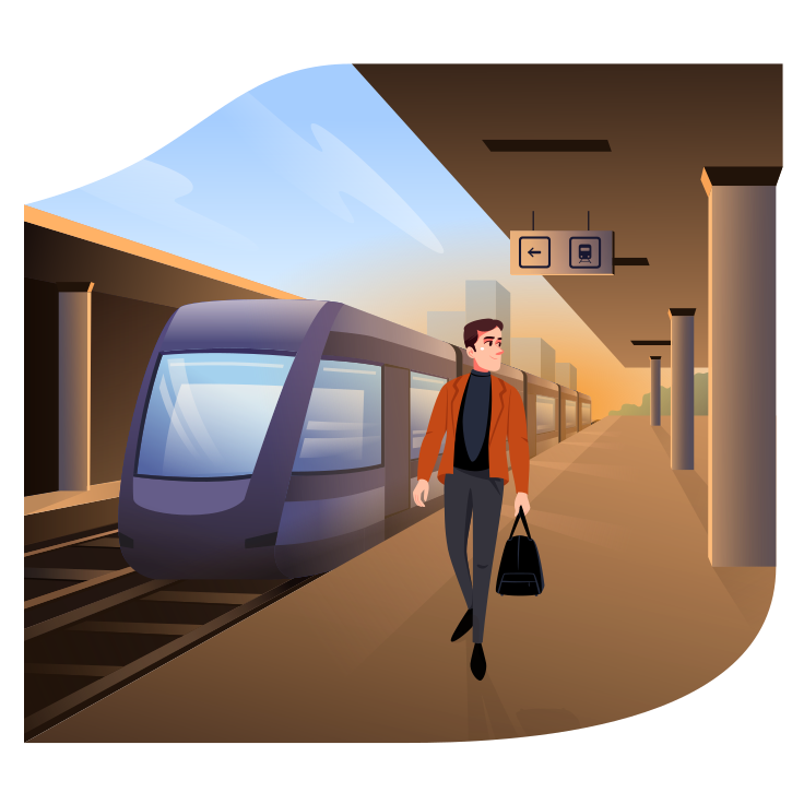 Иллюстрации Поезд в PNG и SVG 