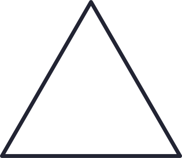 triangle white PNG, SVG