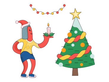 Weihnachtsstimmung PNG, SVG
