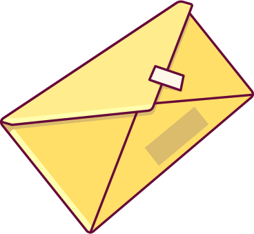 yellow mail envelope PNG, SVG