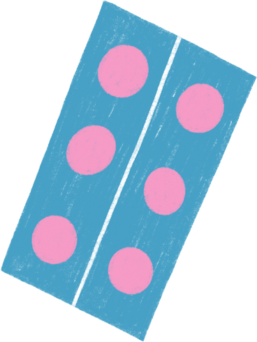 packaging of pink pills PNG、SVG